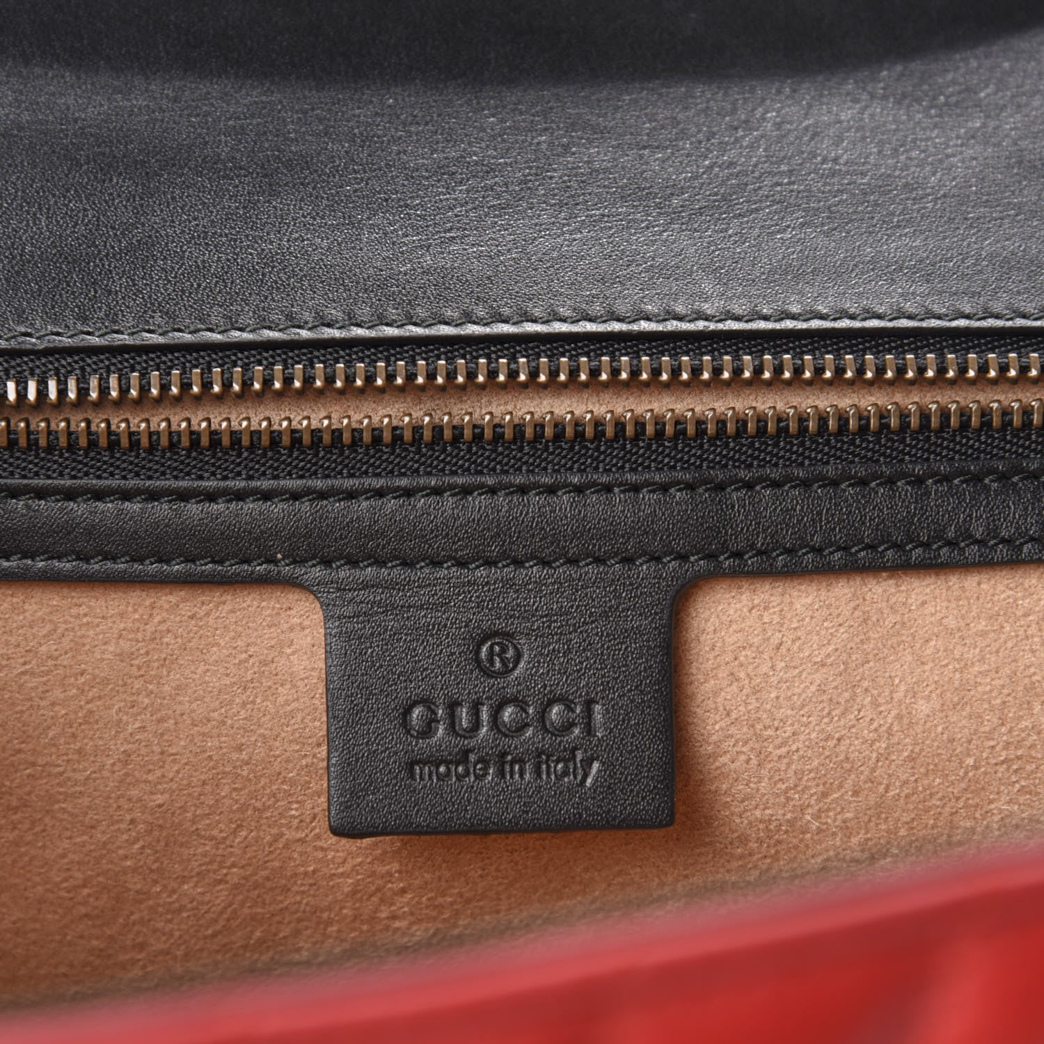 Gucci Calfskin Bamboo Trapuntata Queen Margaret Top Handle Bag Blue Agata Hibiscus Red Mystic White Sugar Pink 9 of 11