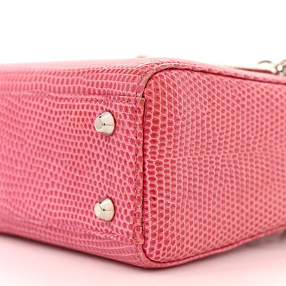 Christian Dior Lizard Swarovski Crystal Mini Lady Dior Pink 10 of 13