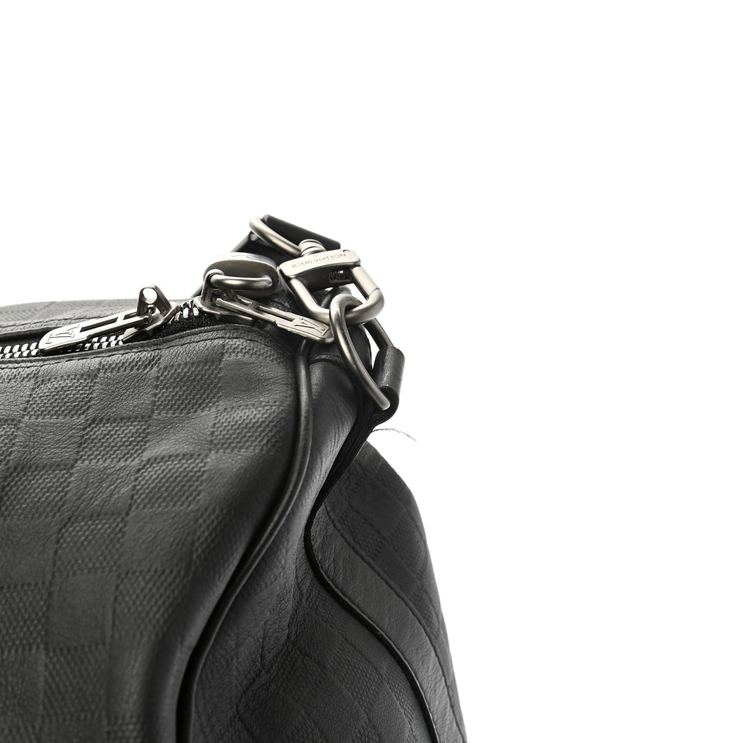 Damier Infini Keepall Bandouliere 55 Onyx