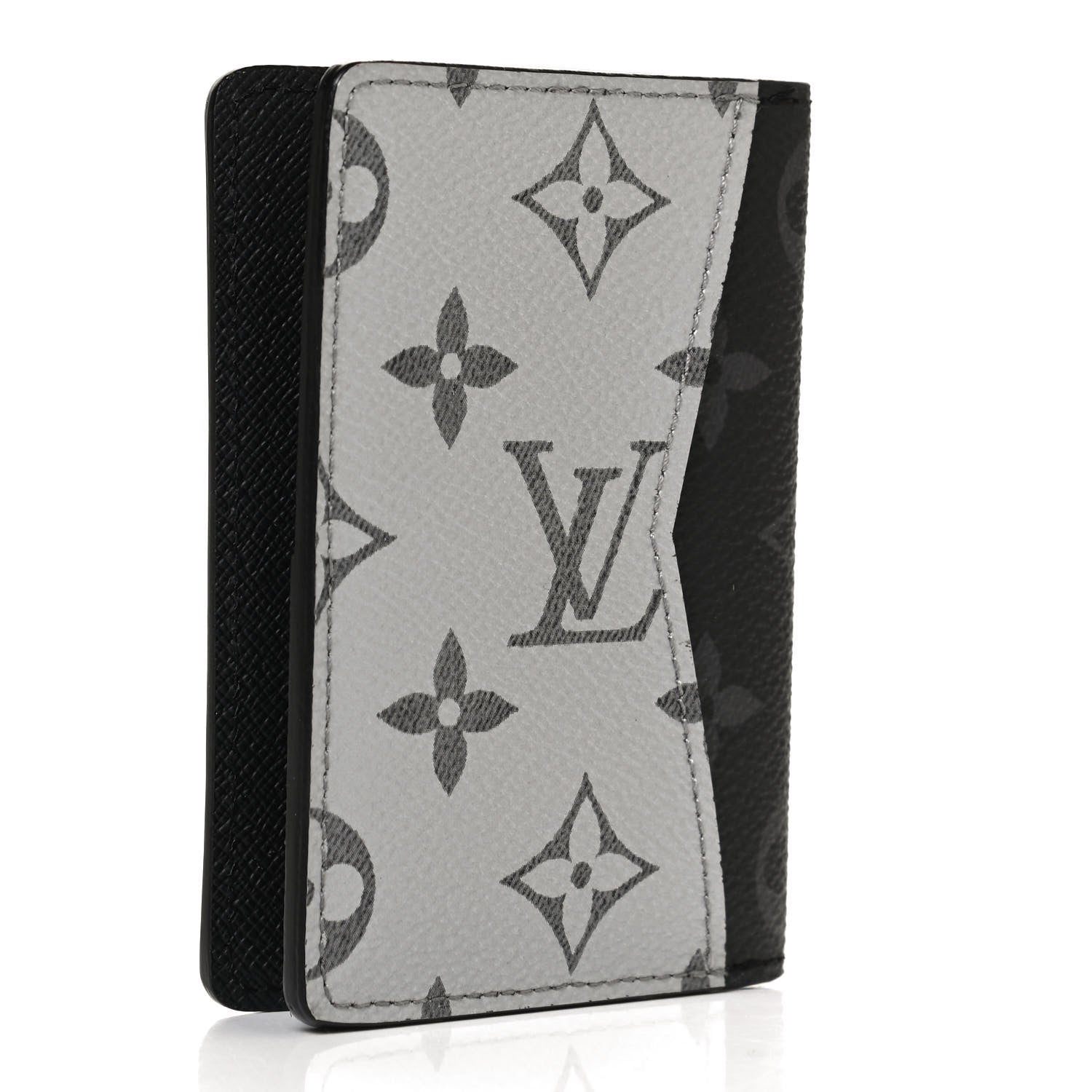 Louis Vuitton Monogram Eclipse Split Pocket Organizer 3 of 9