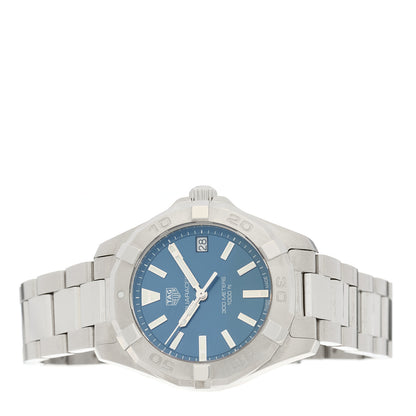 Tag Heuer Stainless Steel 32mm Aquaracer Lady Quartz Watch Blue WBD1312 2 of 4