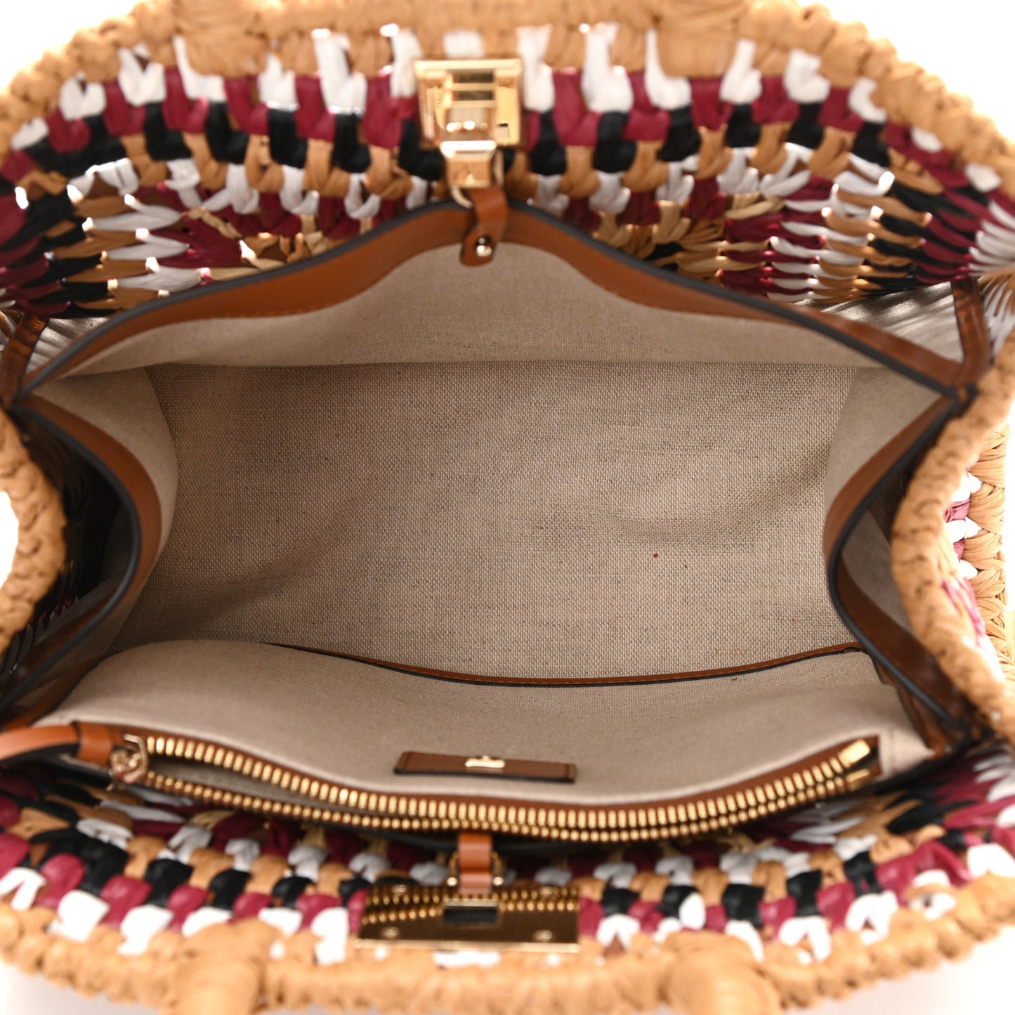 Raffia The Studio Tote Multicolor