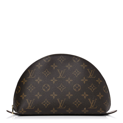 Louis Vuitton Monogram Trousse Demi Ronde 1 of 15