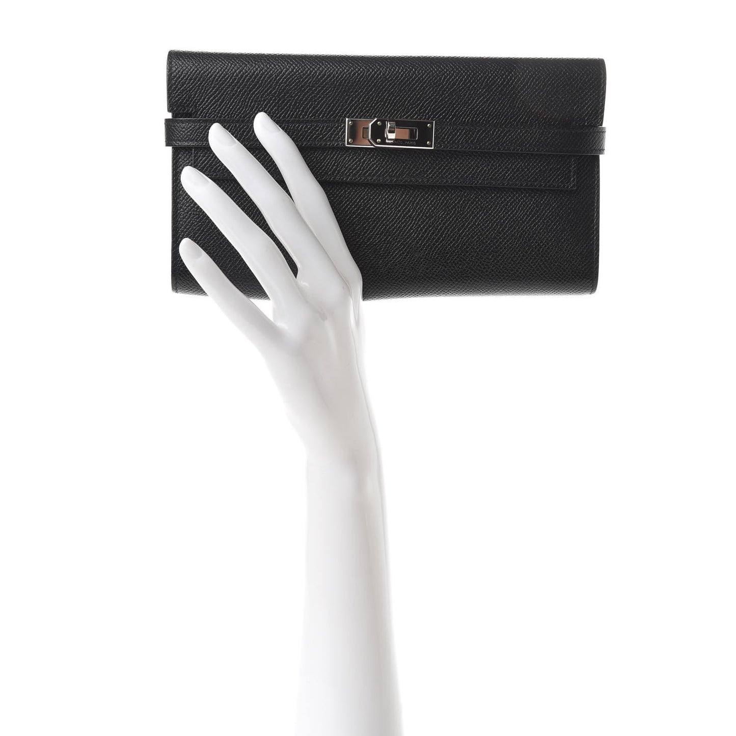 Epsom Kelly Longue Wallet Black