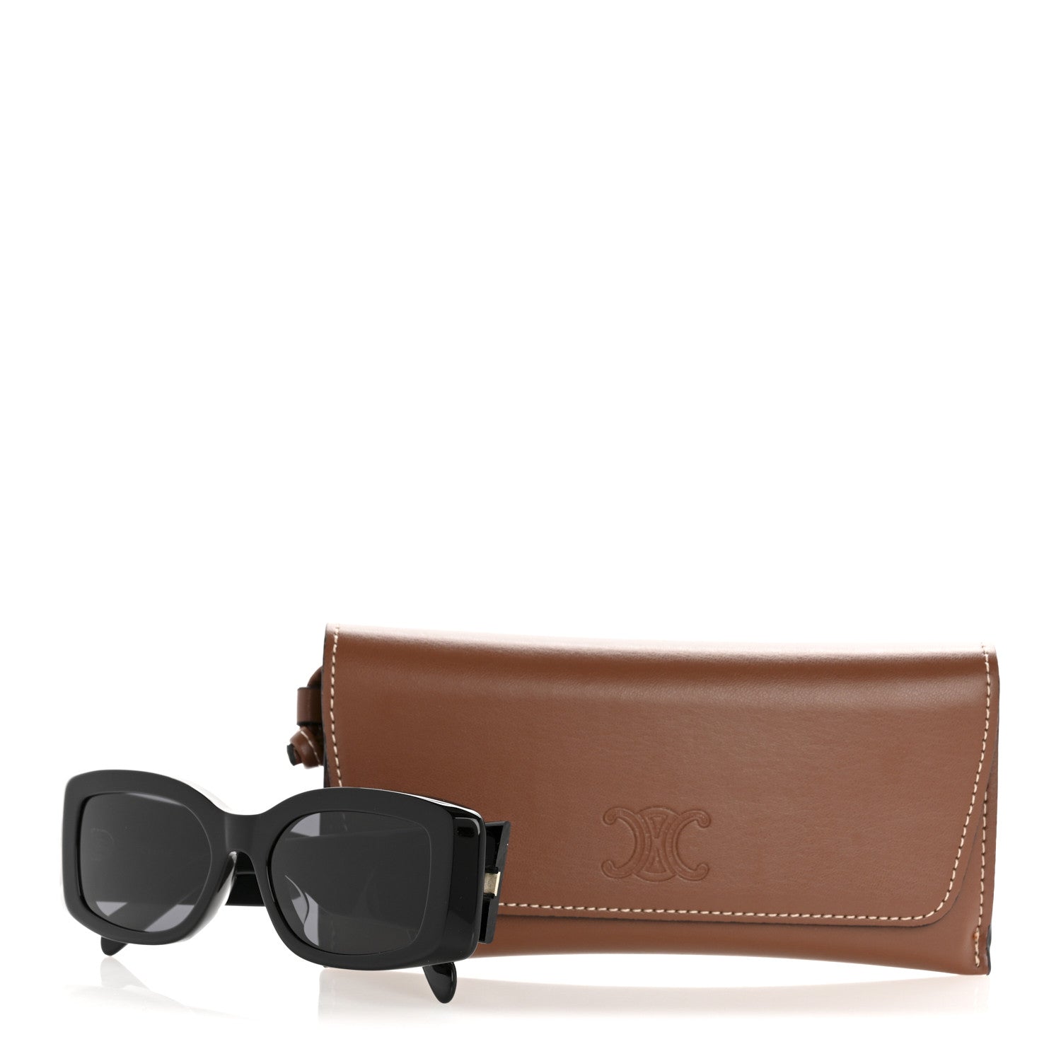 Celine Acetate Triomphe XL 01 Sunglasses CL40282U Black 8 of 8
