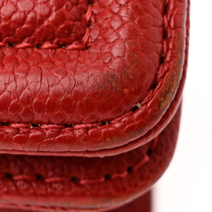 Chanel Caviar Quilted New Medium Boy Flap Red 11 of 12