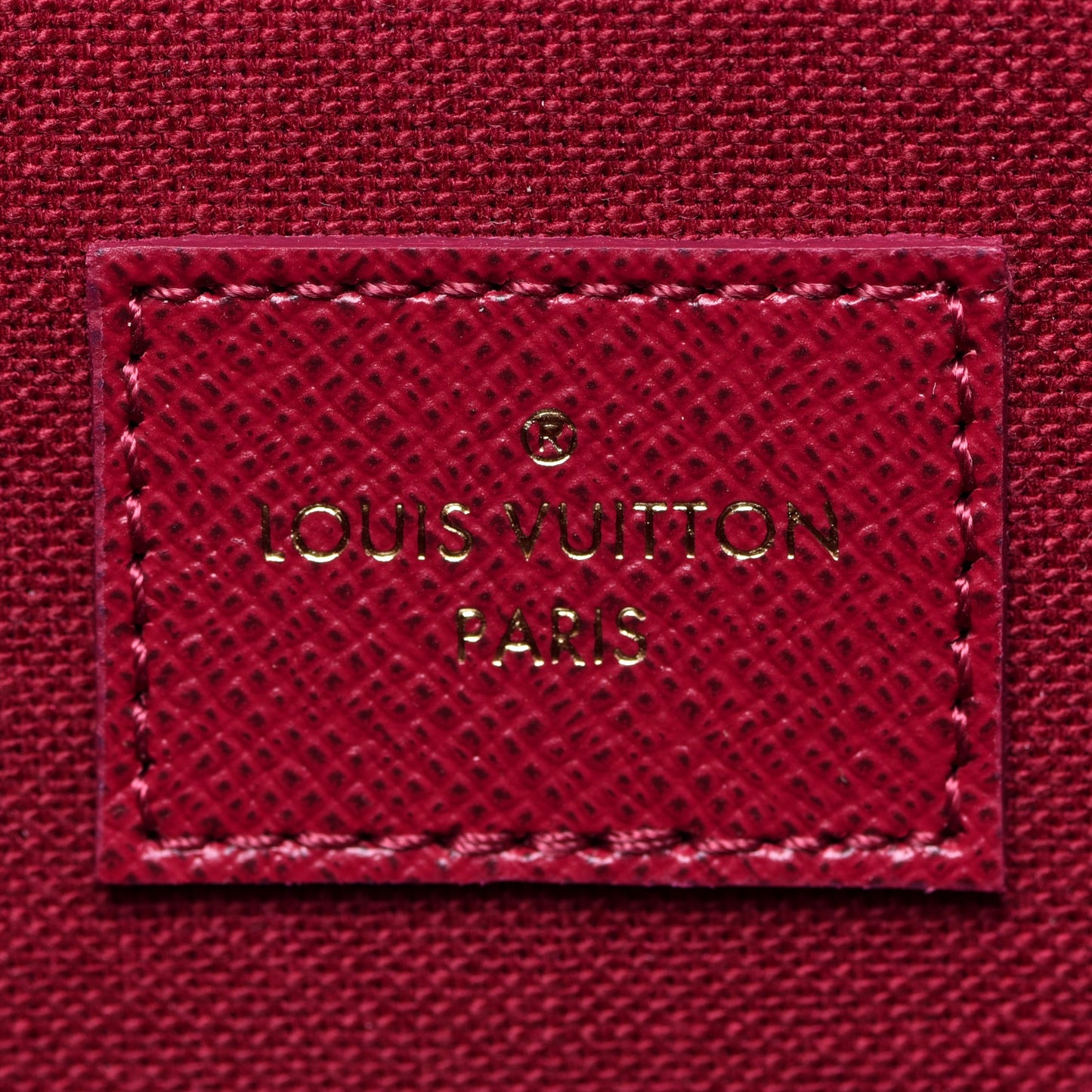 Monogram Pochette Felicie Chain Wallet Fuchsia