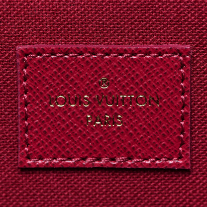 Louis Vuitton Monogram Pochette Felicie Chain Wallet Fuchsia 7 of 12