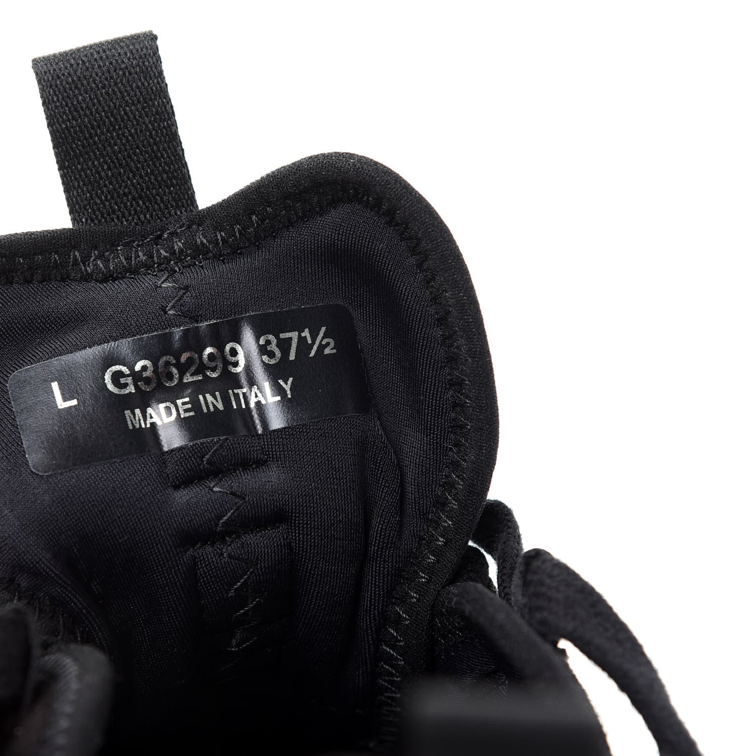 Chanel Suede Calfskin Velvet Grosgrain CC Sneakers 37.5 Black 10 of 11