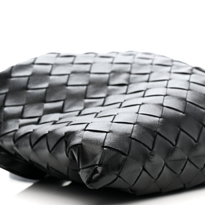 Bottega Veneta Calfskin Intrecciato Mini Hop Black 9 of 12