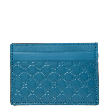 Gucci Microguccissima Card Holder Deep Cobalt 1 of 7