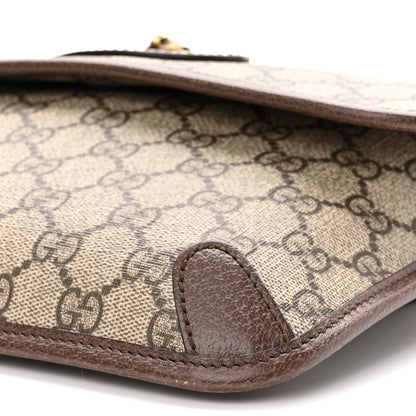 Gucci GG Supreme Monogram Neo Vintage Web Belt Bag Brown 10 of 10