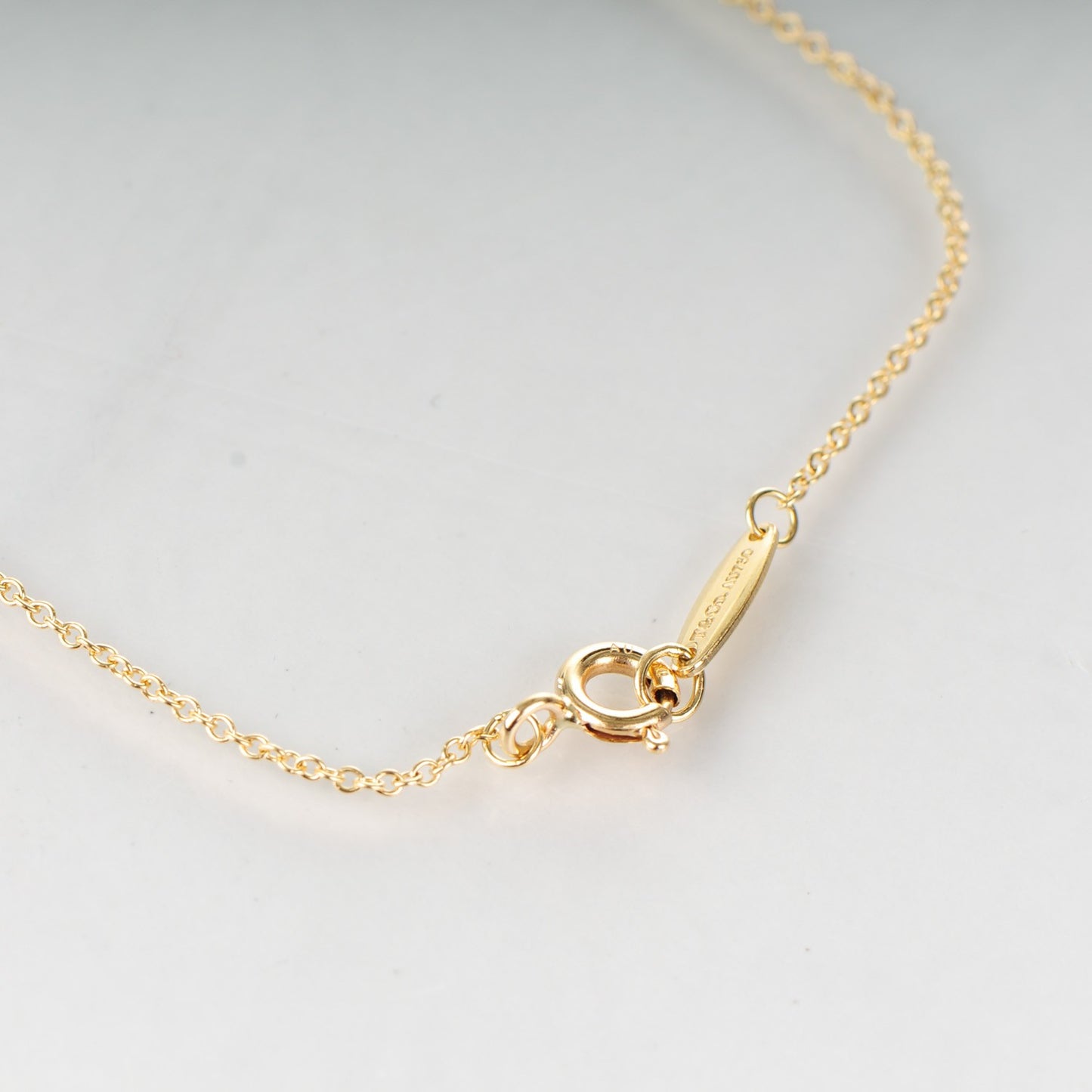 18K Yellow Gold Diamond .08ct Elsa Peretti Diamonds by the Yard Bracelet
