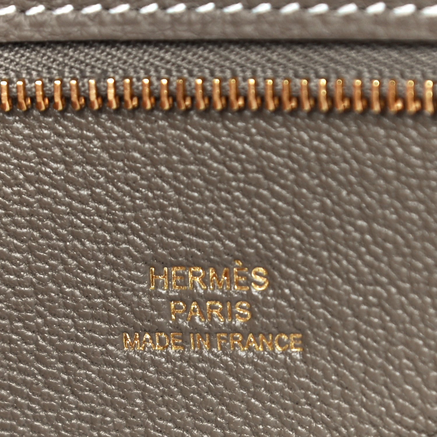 Hermes Togo Backpocket Pouch 30 Etoupe 6 of 10