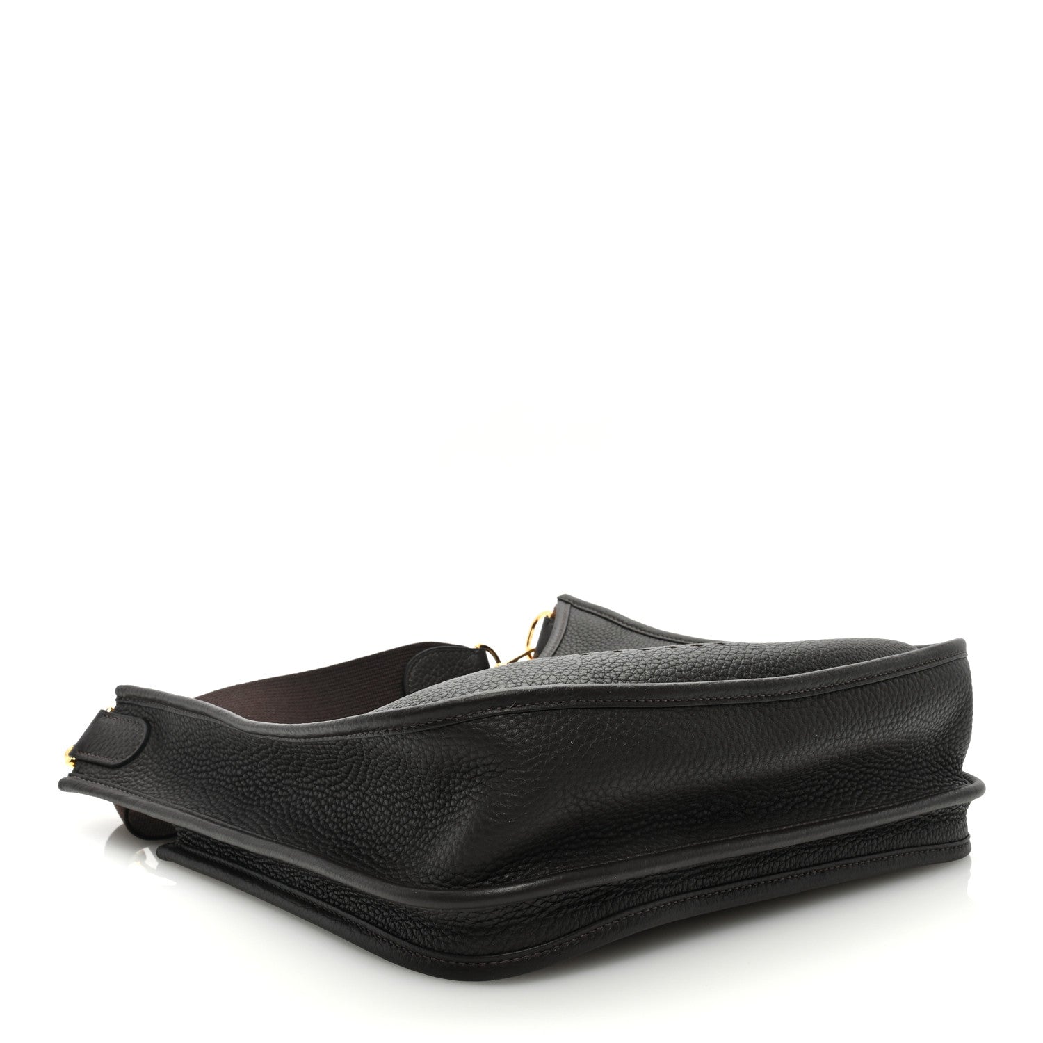 Hermes Taurillon Clemence Evelyne III PM Chocolate 4 of 9
