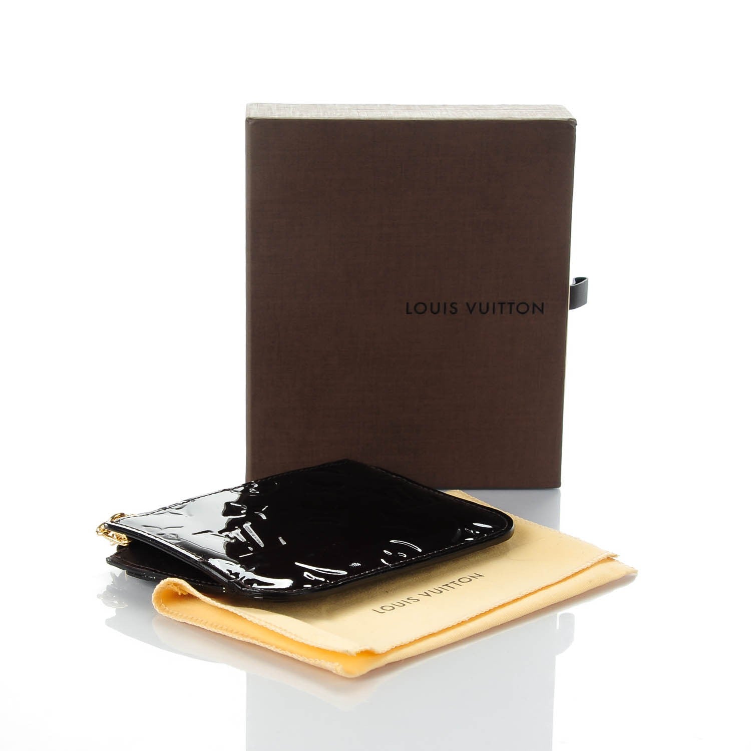 Louis Vuitton Vernis Key Pouch Amarante 4 of 7