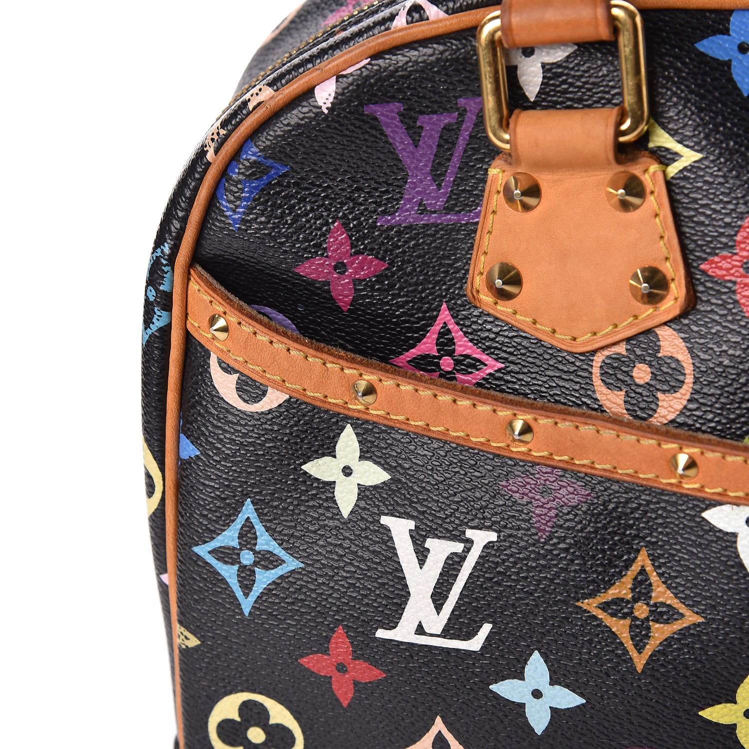 Louis Vuitton Monogram Multicolor Trouville Black 15 of 18