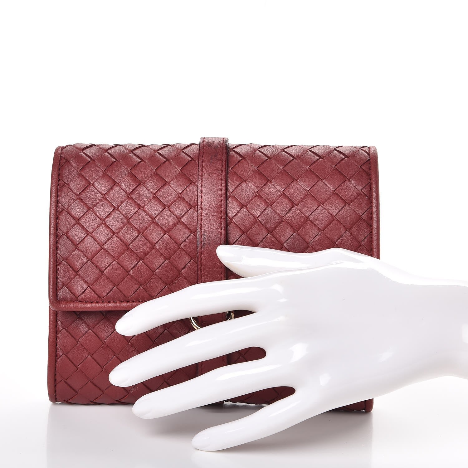 Bottega Veneta Nappa Intrecciato Jewelry Pouch Eclipse 2 of 11