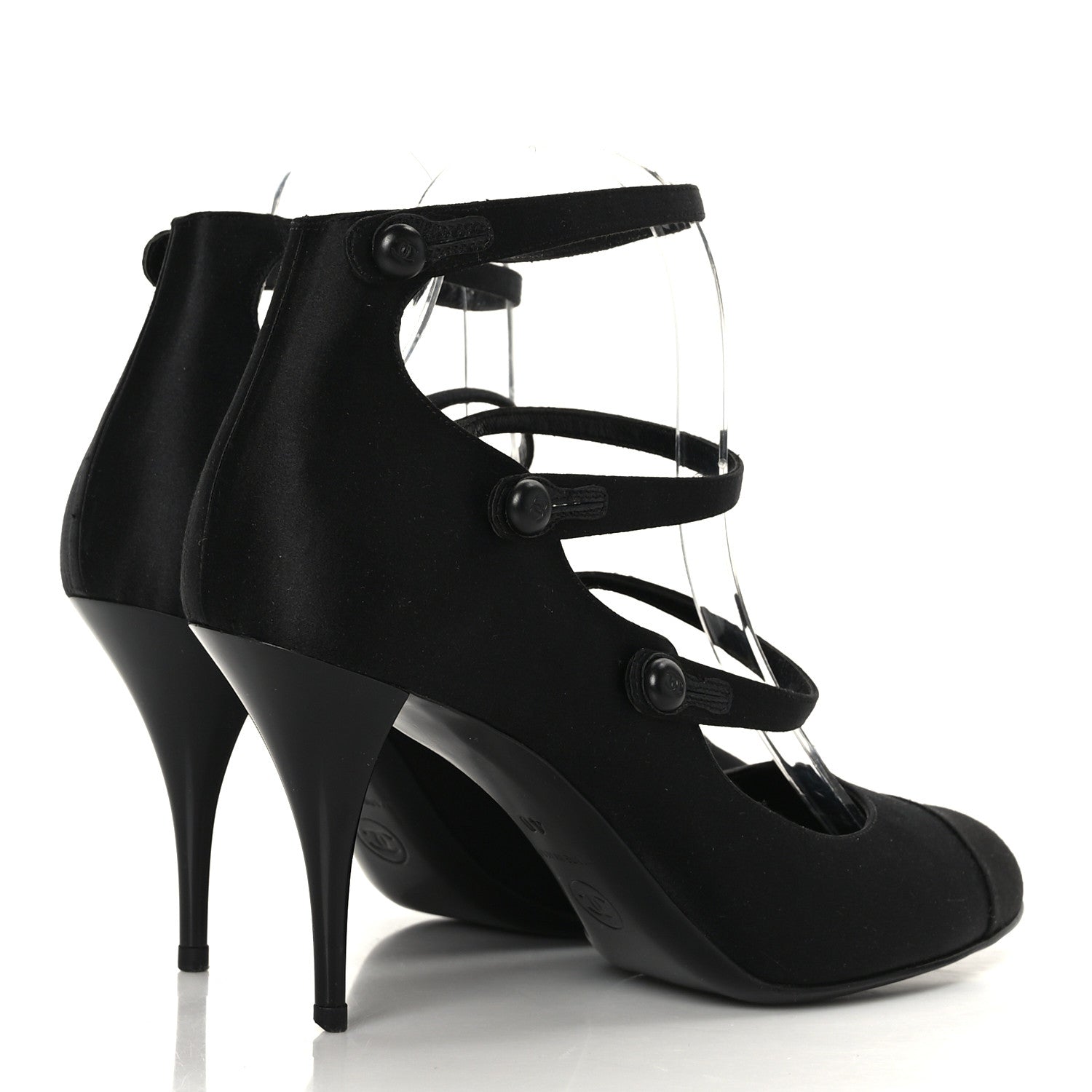 Chanel Mary Jane Pump 40 Black 4 of 8