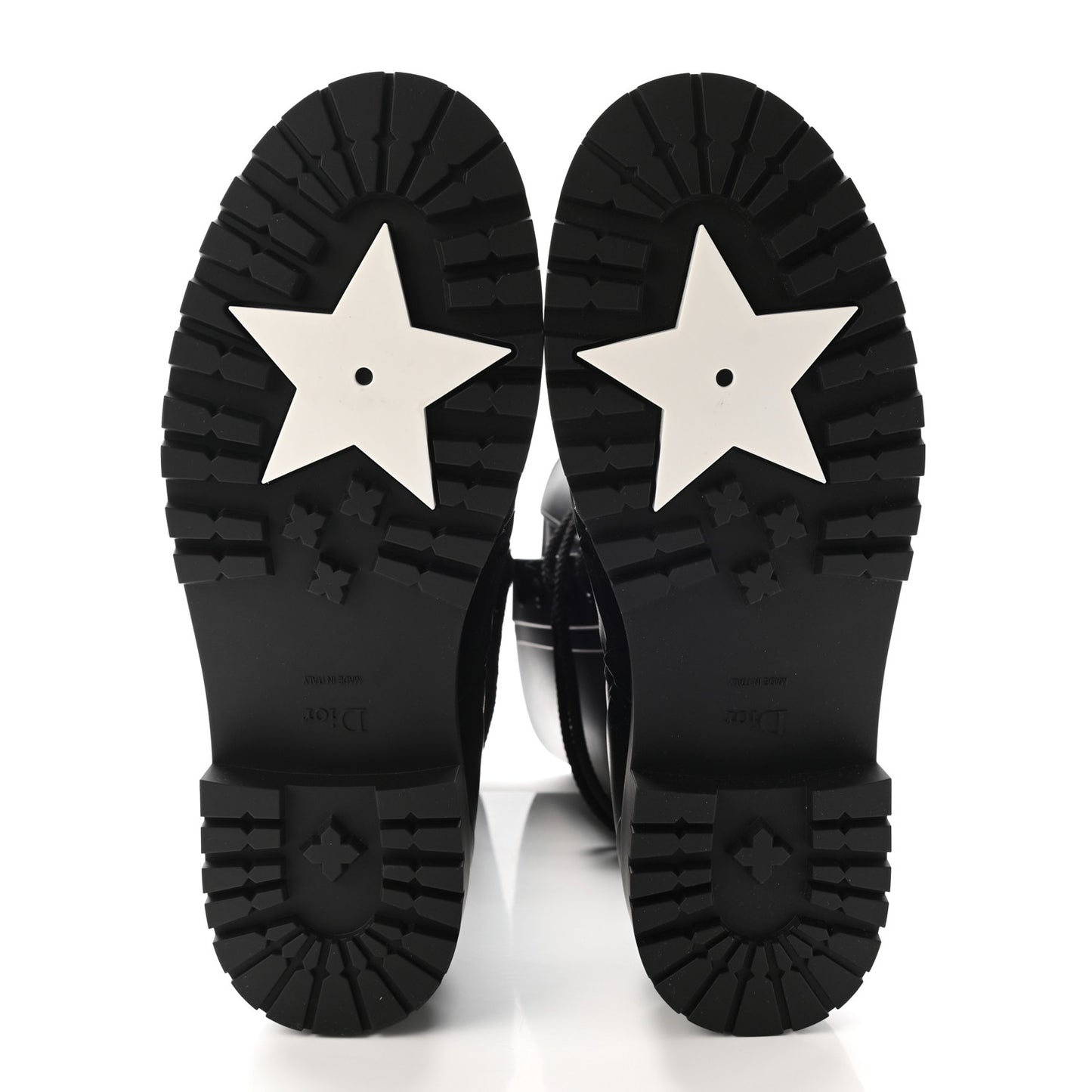 Rubber Diorcamp Low Boots 41 Black