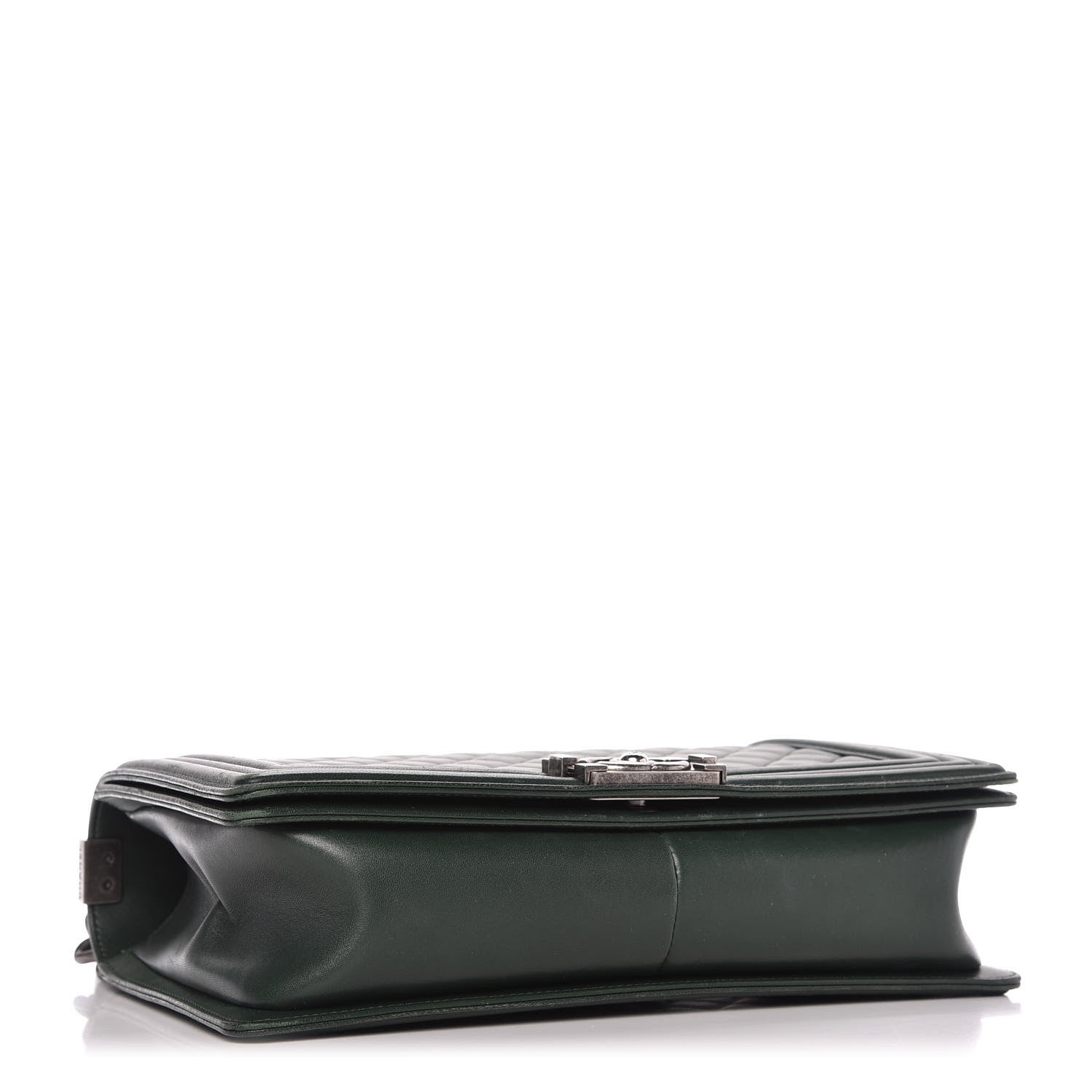 Chanel Lambskin Quilted New Medium Boy Flap Green 5 of 11