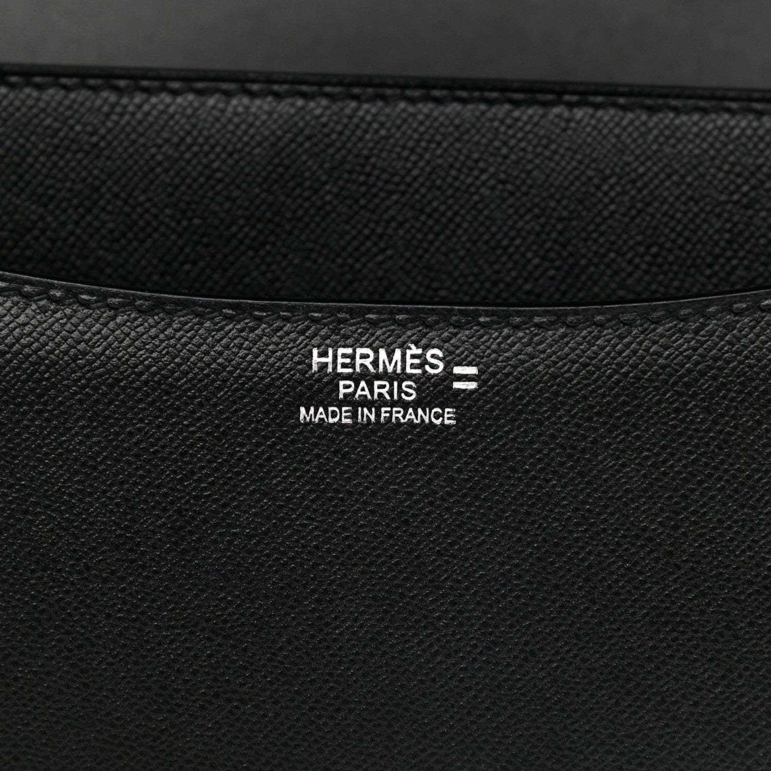 Hermes Grained Monsieur Lizard Constance 24 Black Ombre 8 of 9