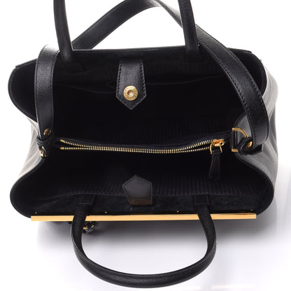 Fendi Vitello Elite Regular 2Jours Tote Black 5 of 10