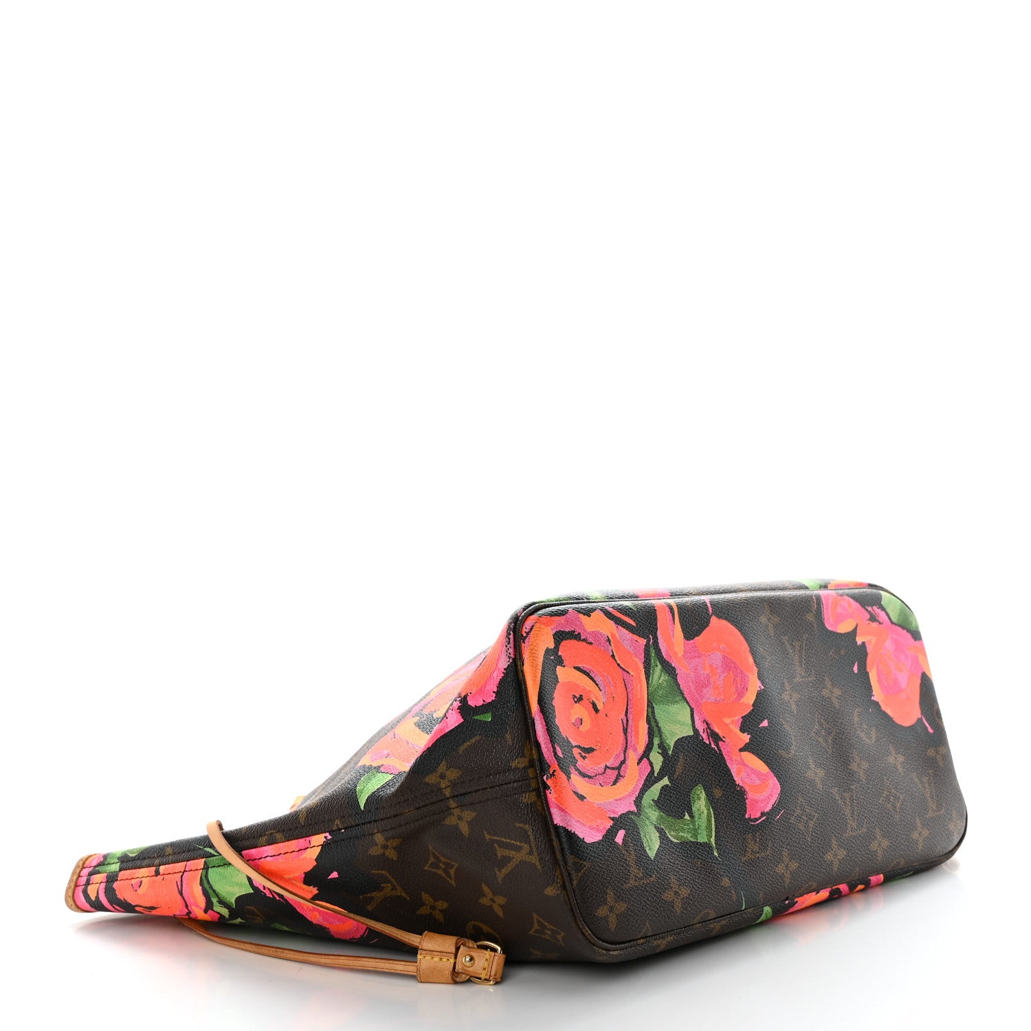 Louis Vuitton Monogram Roses Neverfull MM 4 of 14