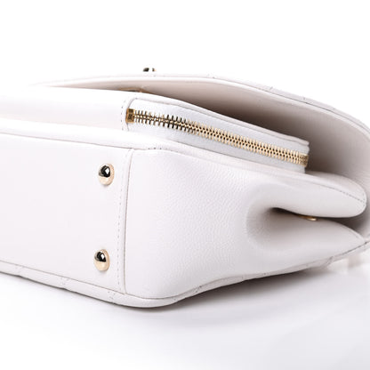Chanel Caviar Quilted Medium Business Affinity Flap White 7 of 10