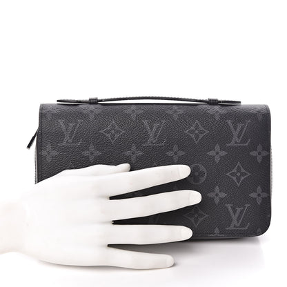 Louis Vuitton Monogram Eclipse Zippy XL Wallet 2 of 9