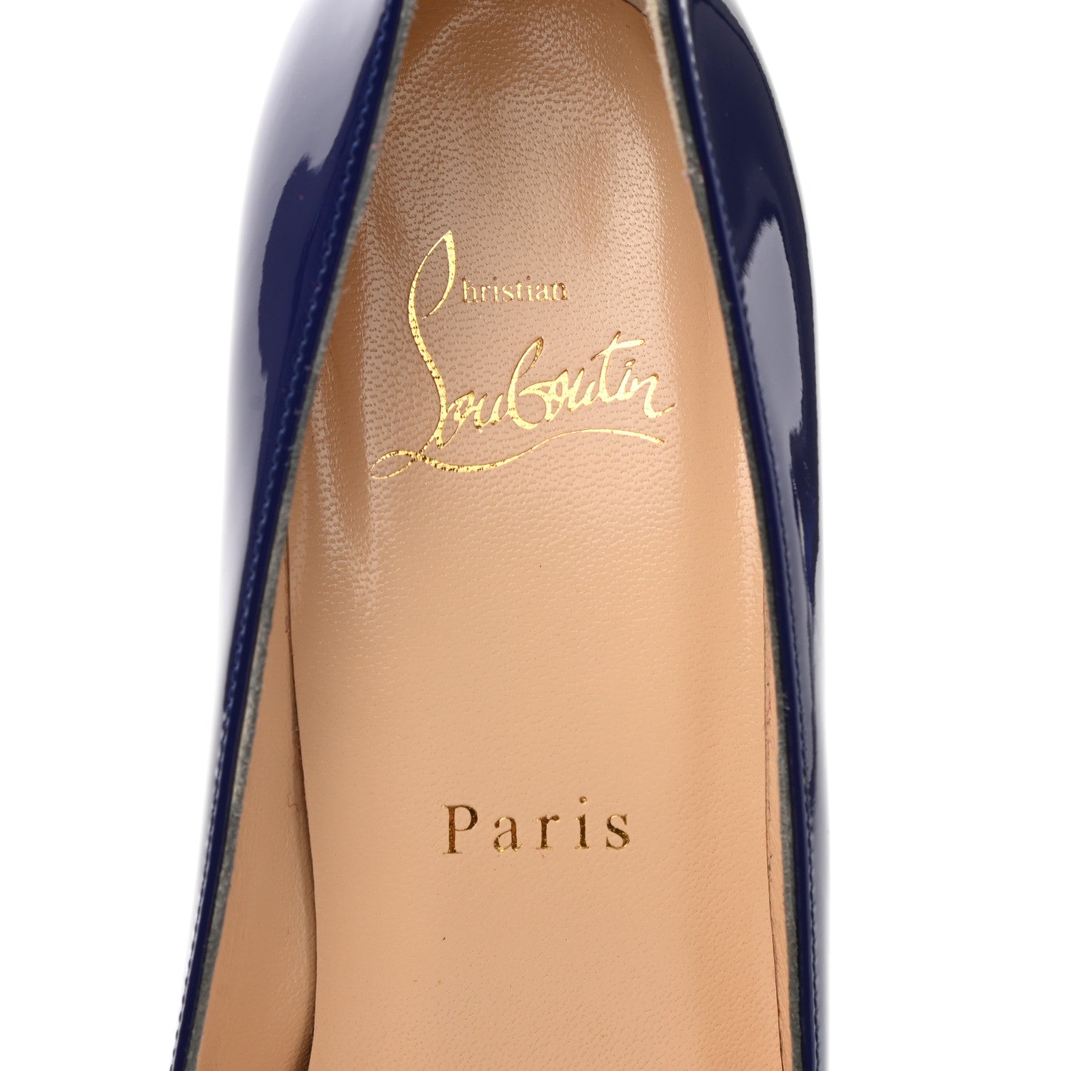 Christian Louboutin Patent So Kate 100 Pumps 36 China Blue 7 of 8