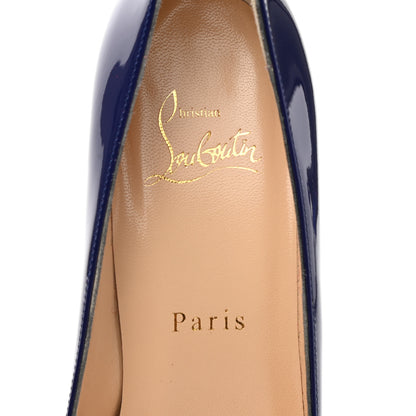 Christian Louboutin Patent So Kate 100 Pumps 36 China Blue 7 of 8