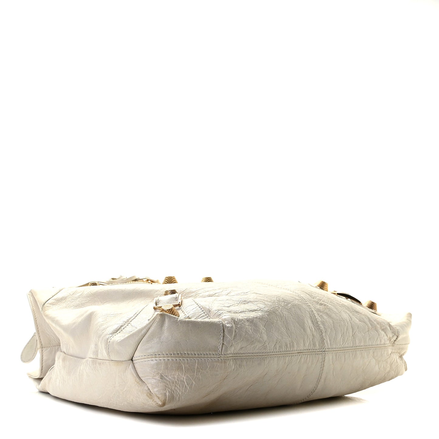 Agneau Giant 21 Gold Hardware Brief Praline