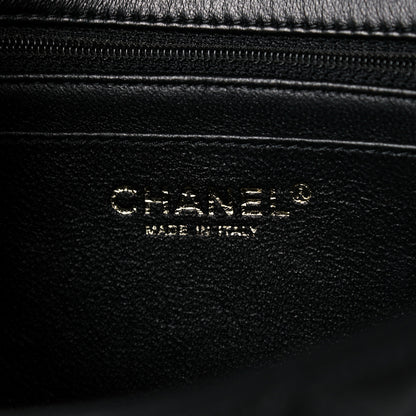 Chanel Lambskin Quilted Mini Rectangular Flap Black 15 of 15