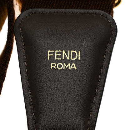 Fendi Ribbon Vitello King FF 1974 Adjustable Strap You Castagna Rosa Confetto 4 of 5