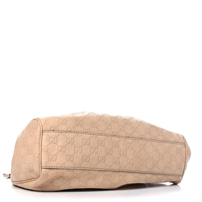 Gucci Guccissima Medium Sukey Tote Beige 3 of 6