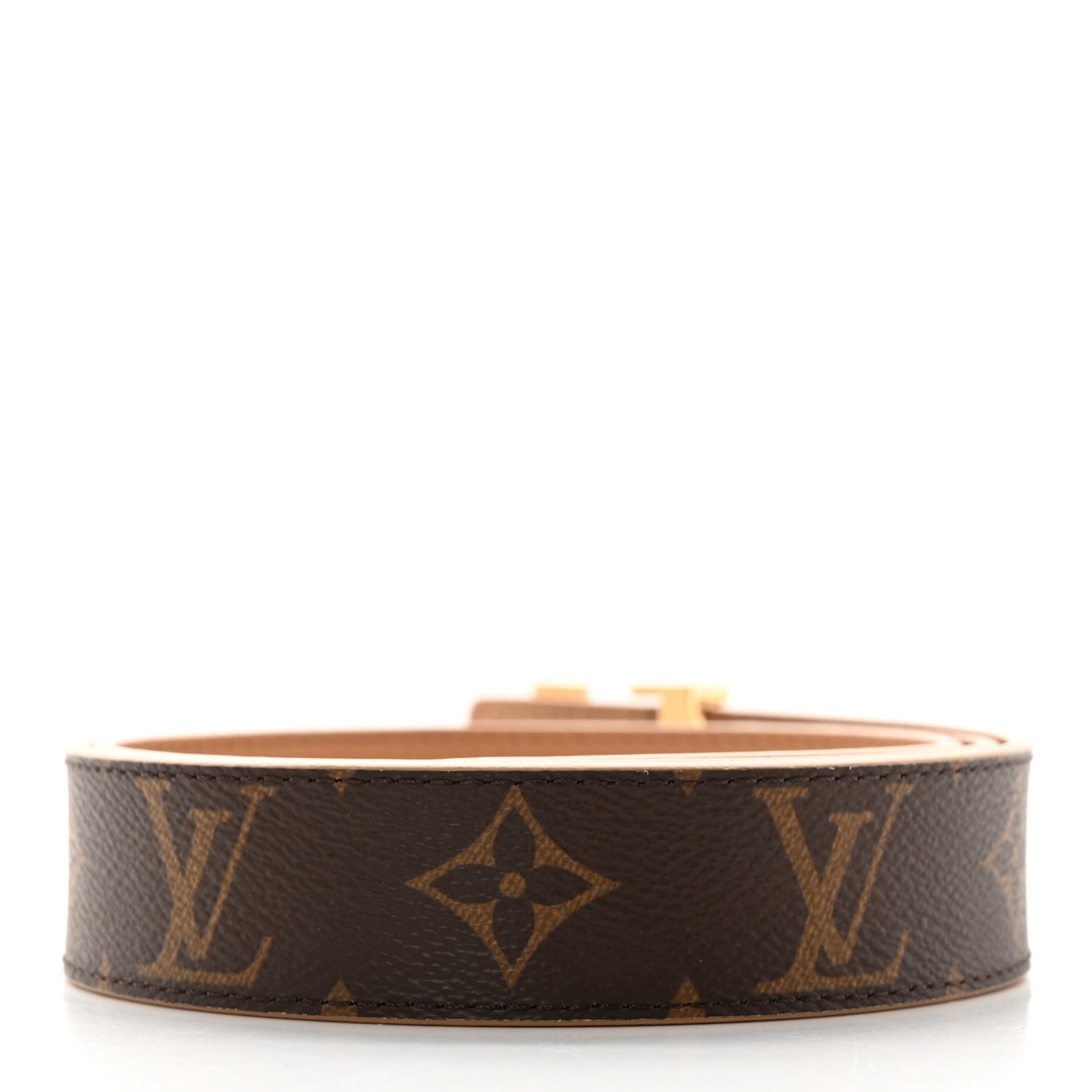 Monogram Calfskin 30mm LV Initiales Reversible Belt 80 32 Arizona