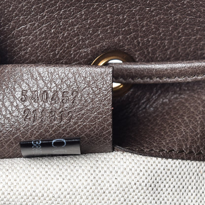 Gucci GG Supreme Monogram Web Ophidia Bucket Bag Brown 8 of 12