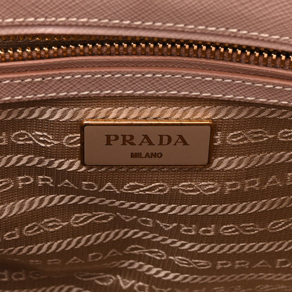 Prada Saffiano Small Galleria Double Zip Tote Cammeo 7 of 15