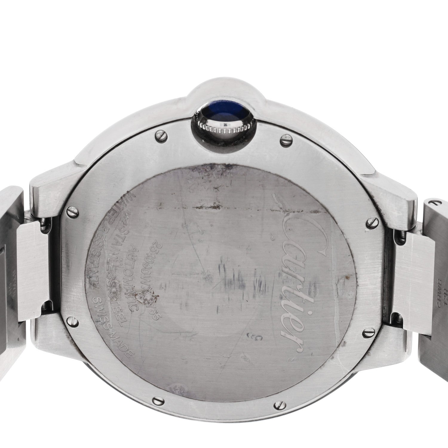 Cartier Stainless Steel 42mm Ballon Bleu De Cartier Automatic Watch 4 of 5