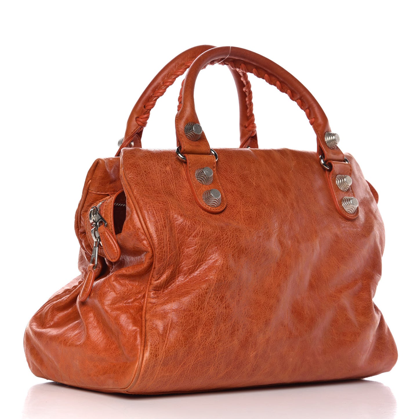 Agneau Giant 21 Silver Hardware Mid Day Mandarine