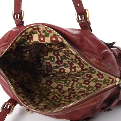 Gucci Guccissima 85th Anniversary Boston Rusty Red 5 of 23