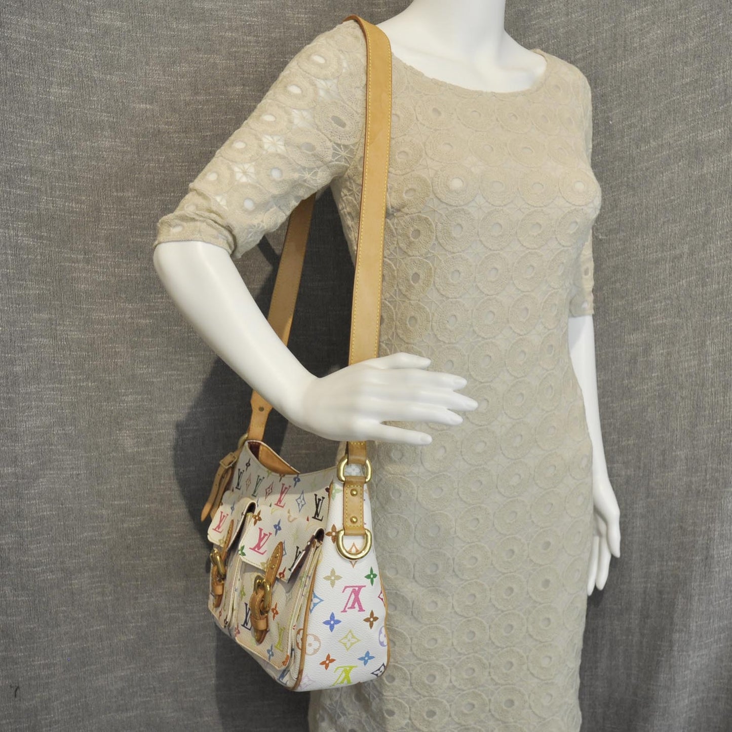 Monogram Multicolor Lodge GM White