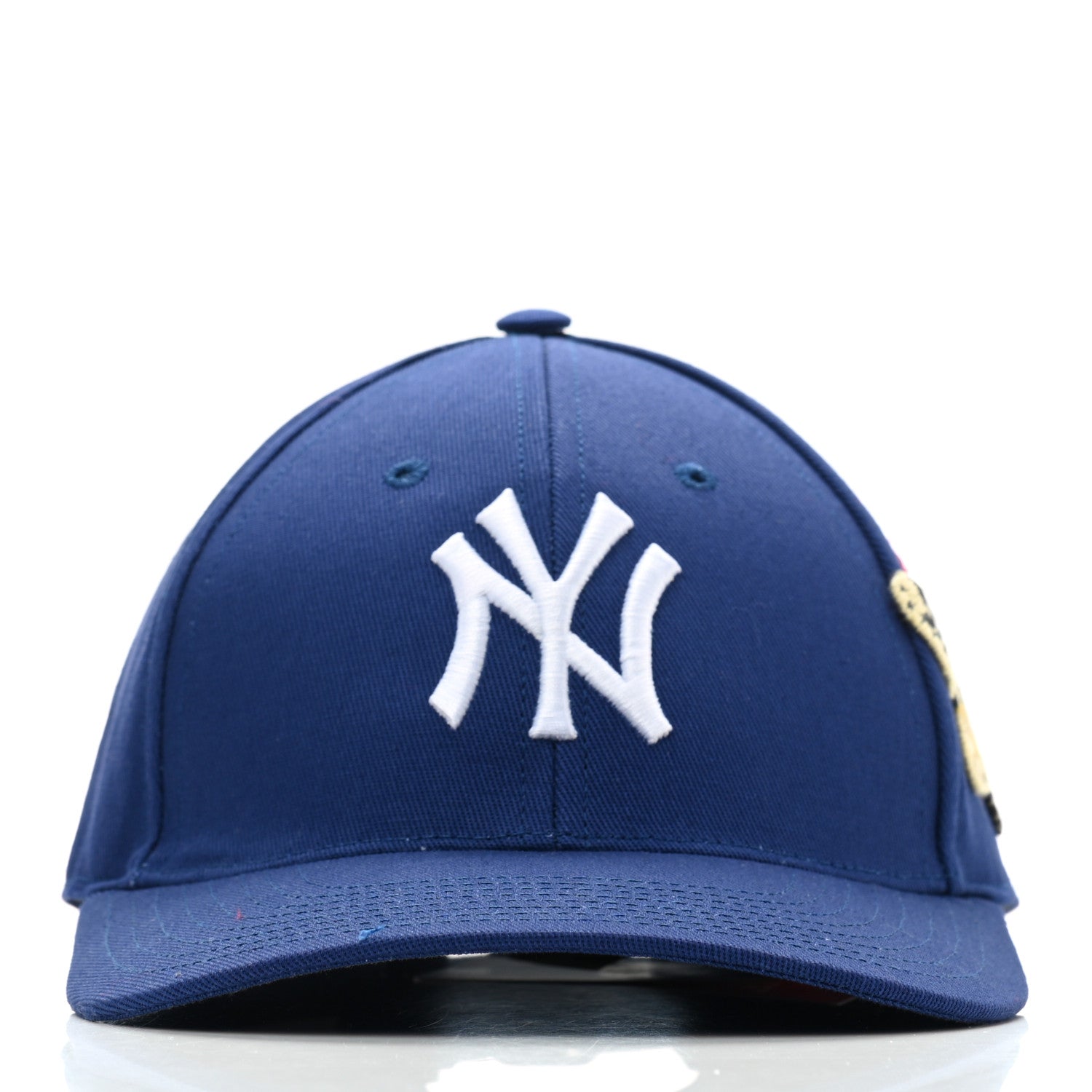 Gucci X MLB Cotton NY Yankees Baseball Hat 57-61 Blue 3 of 10