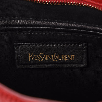 Saint Laurent Sheepskin Large Cabas ChYc Red 6 of 7