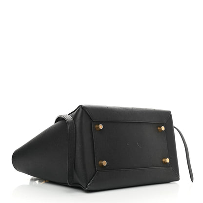 Celine Grained Calfskin Mini Belt Bag Black 3 of 10