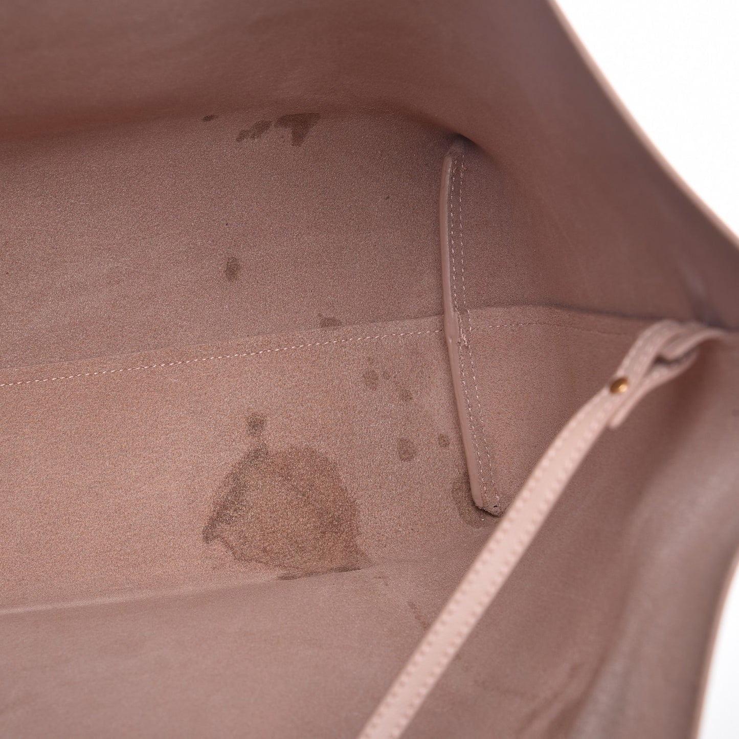 Calfskin Large Shopping Tote Pale Blush
