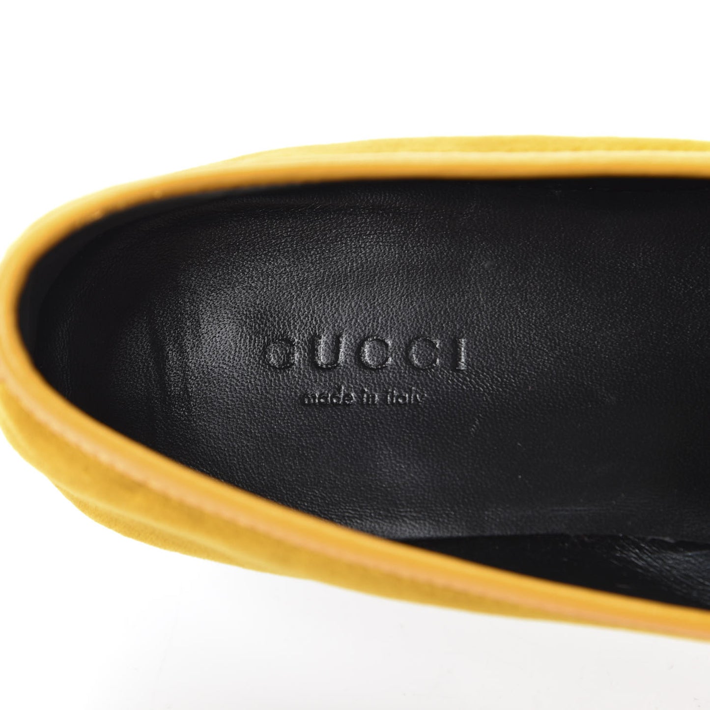 Softy Velvet Malaga Kid Deer Embroidered Jordaan Loafers 36 Senape Crop