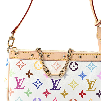 Louis Vuitton LV X TM Monogram Multicolor Pochette Accessories White 5 of 9
