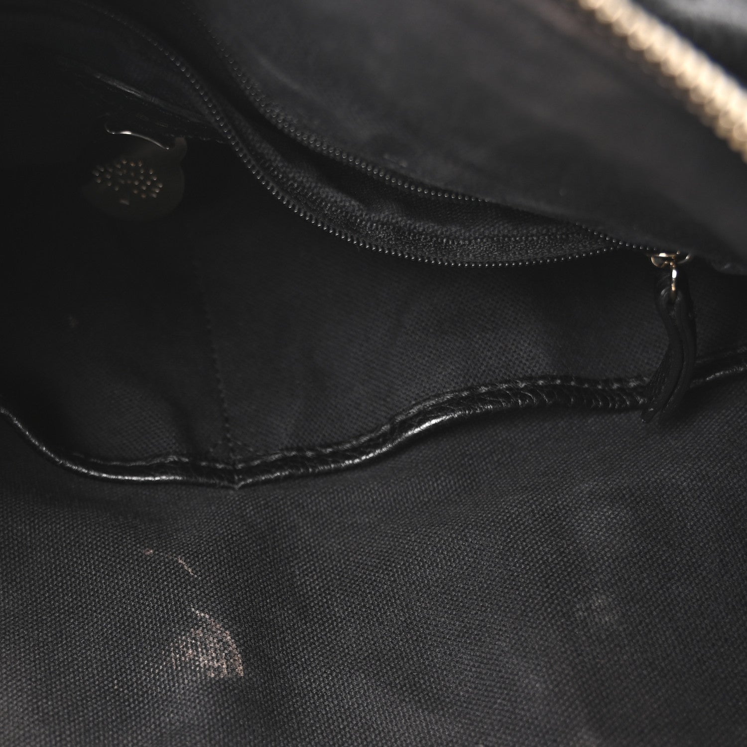 Mulberry Classic Grained Calfskin Small Alice Satchel Black 6 of 11